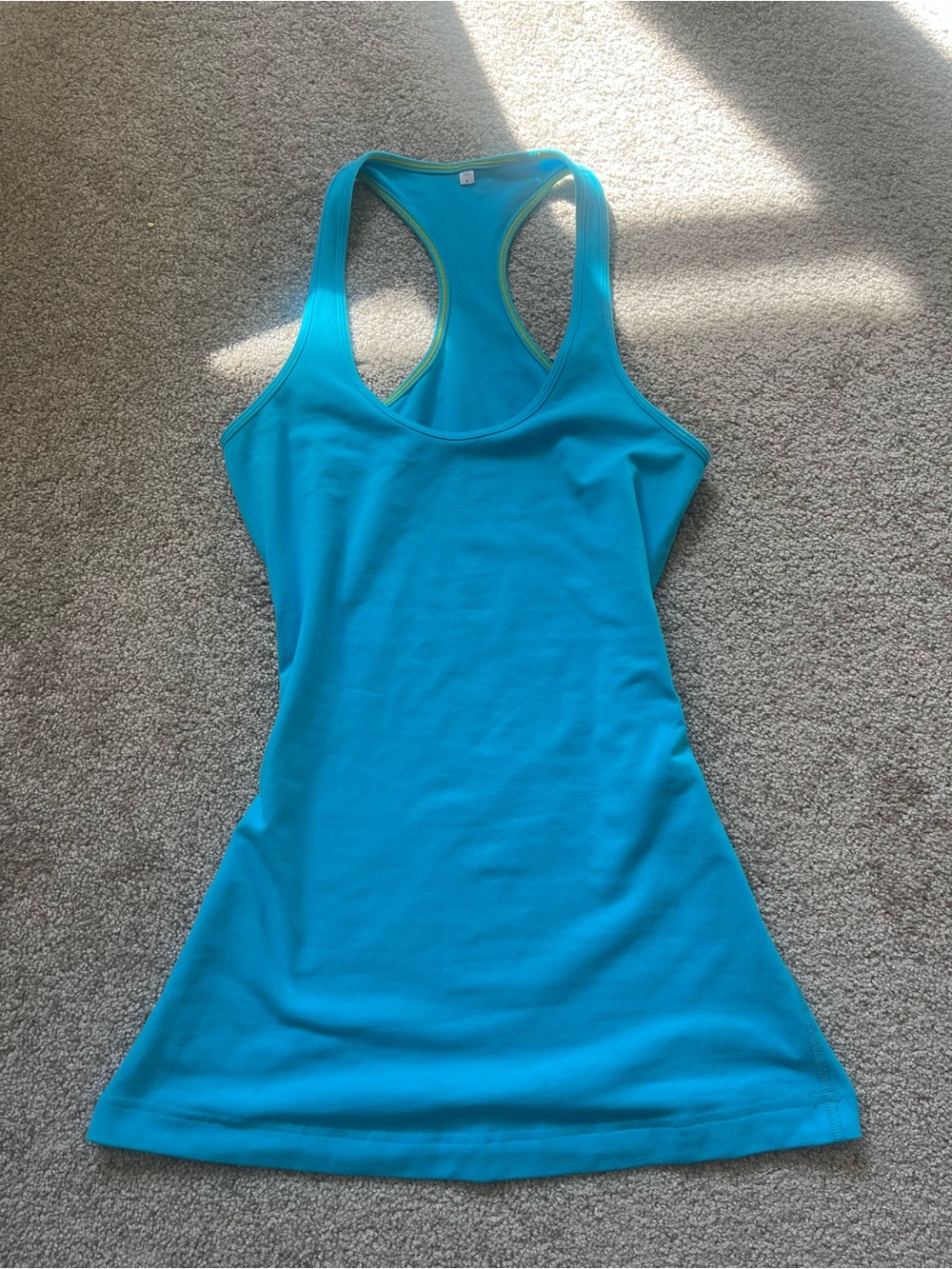 Women’s Lululemon Racerback Tank Top - Bright Teal